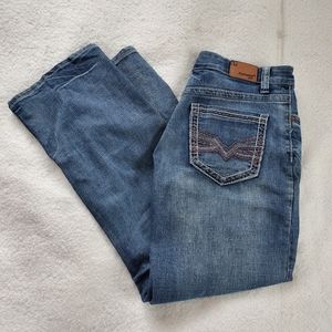 Flypaper Distressed Boot Cut Jeans, 30x30